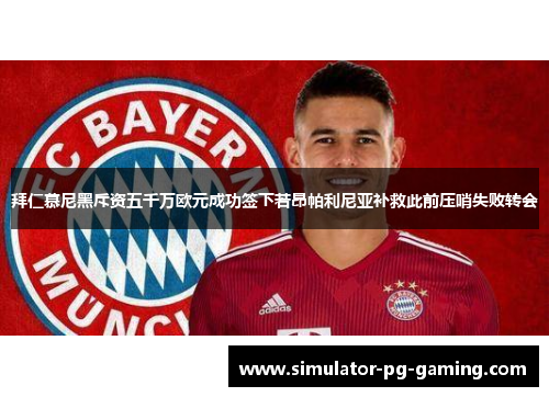 拜仁慕尼黑斥资五千万欧元成功签下若昂帕利尼亚补救此前压哨失败转会